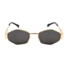 Geometric Metal Sunglasses || SN-2 - Thumbnail Image 1