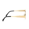 Oval Metal Sunglasses || SN-1 - Thumbnail Image 3