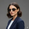 Geometric Metal Sunglasses || SN-2 - Thumbnail Image 4