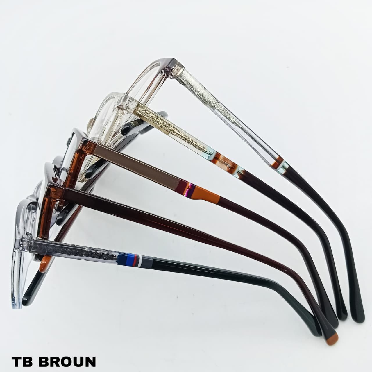 TB Broun Eyewear || Sheet Frame || Spring Hinges - Image 2