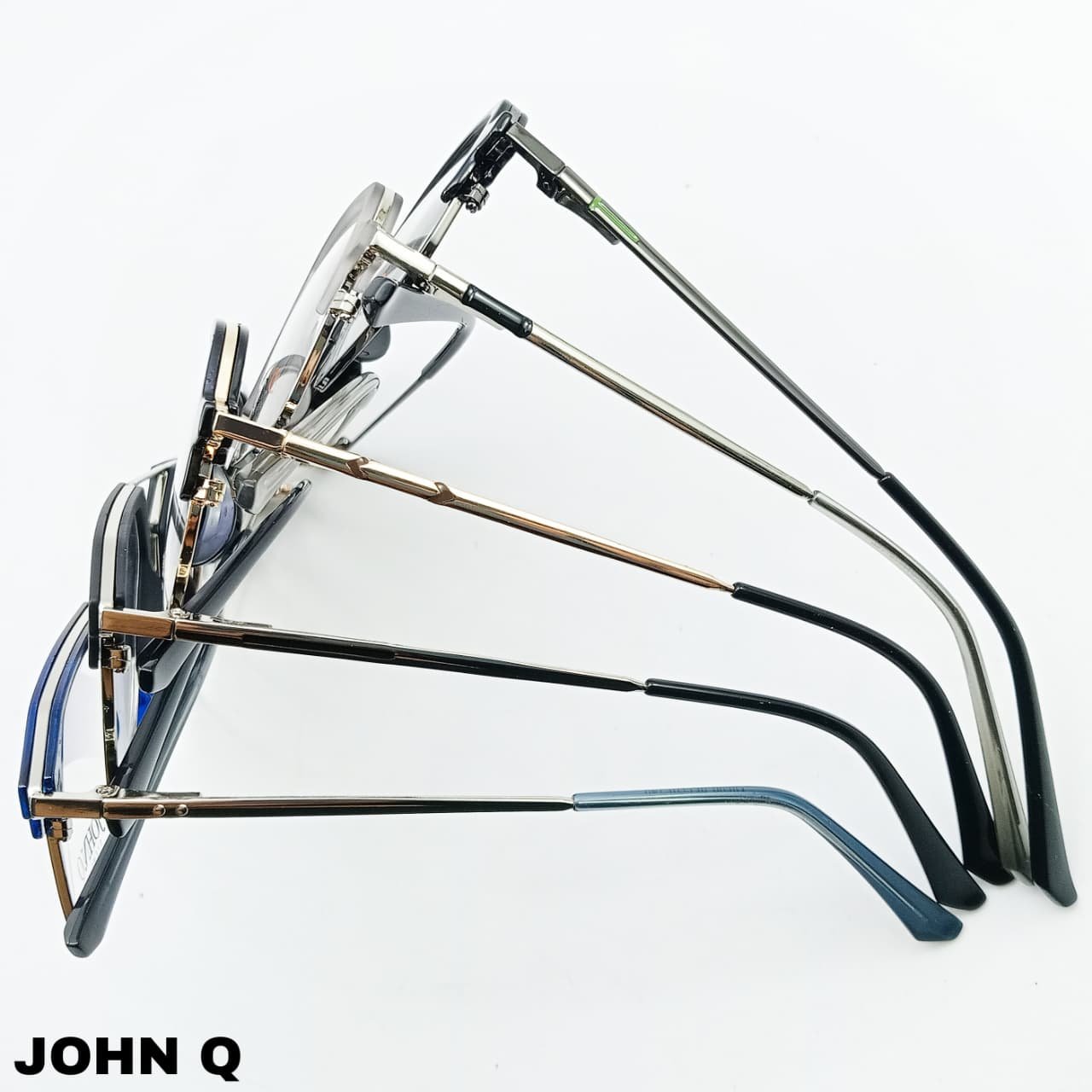 John.Q Eyewear || Metal Frame || Spring Hinges - Image 3