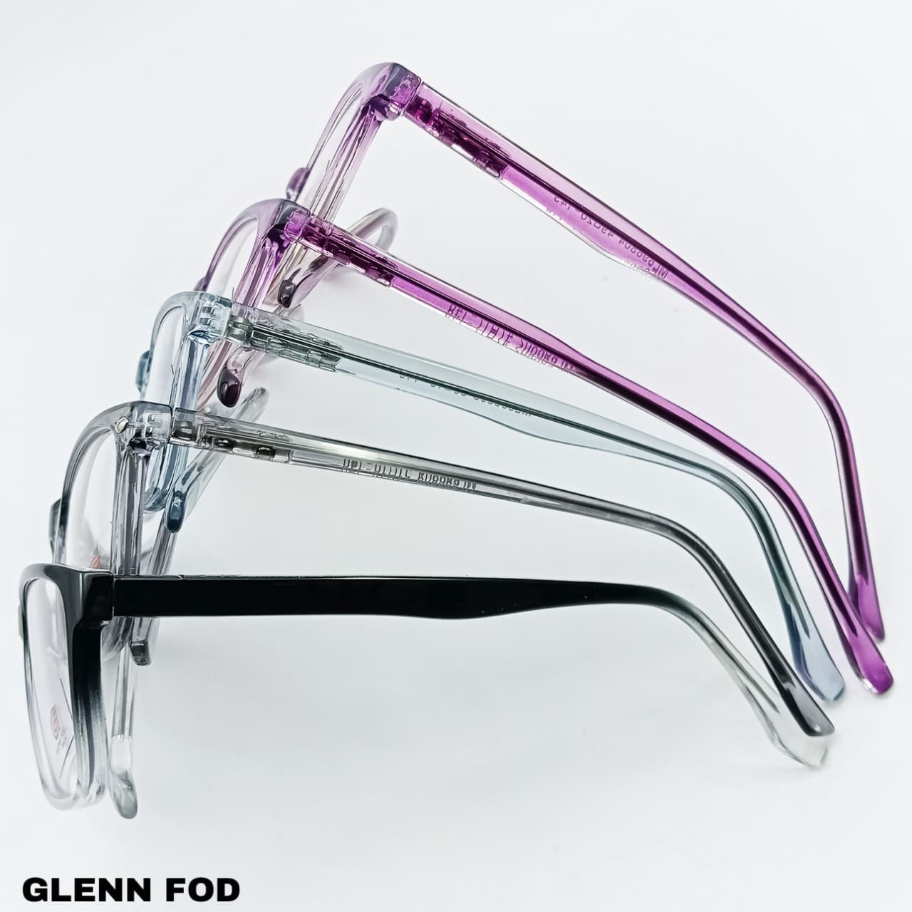 Glenn Fod Eyewear || Blue Cut || Sheet Frame || Spring Hinges - Image 3