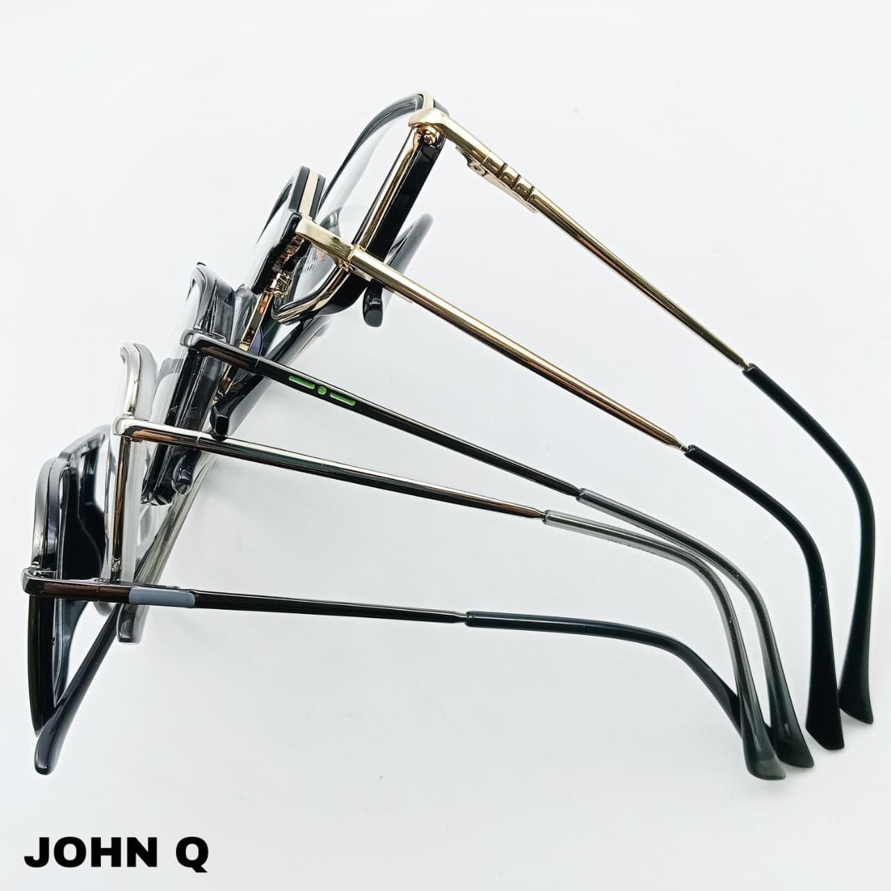 John.Q Eyewear || Metal Frame || Spring Hinges - Image 2