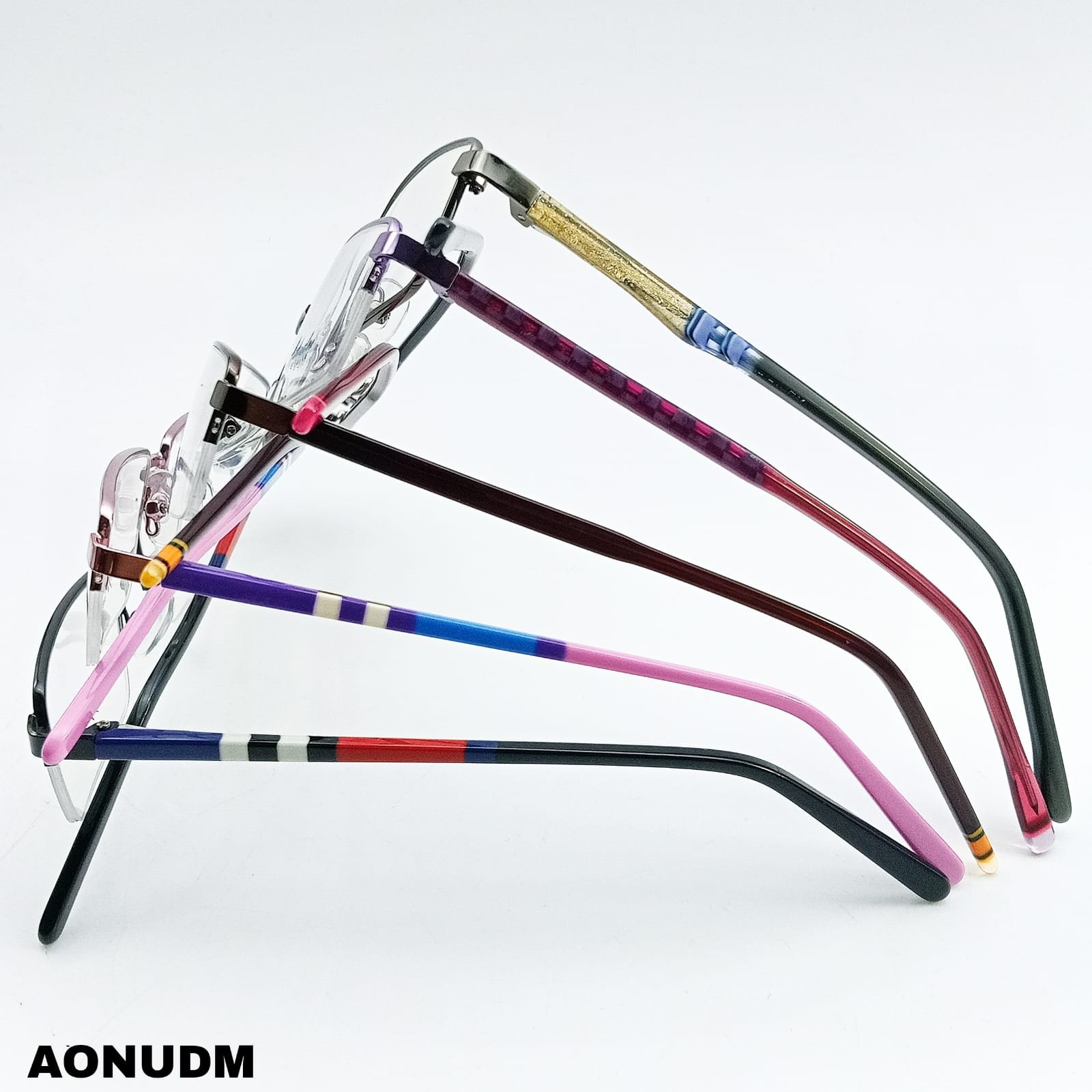 Aorudm Eyewear || Metal Frame || Spring Hinges - Image 2