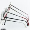 Mason Eyewear || Blue Cut || Metal Frame || Spring Hinges - Thumbnail Image 3
