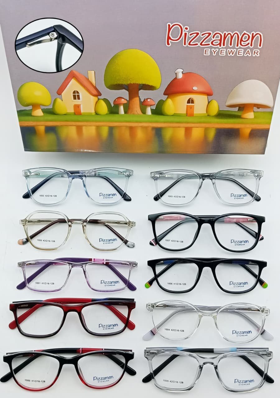 Pizzamen Eyewear || Sheet Frame || Spring Hinges - Image 1